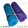 Customized Eco Friendly 4mm-10mm NBR Yoga Mat with Carry Straps